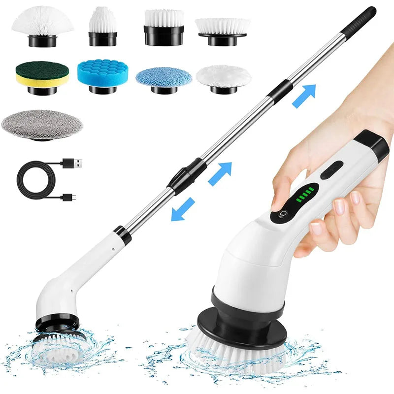 Scrubora™ Cordless Spin Scrubber