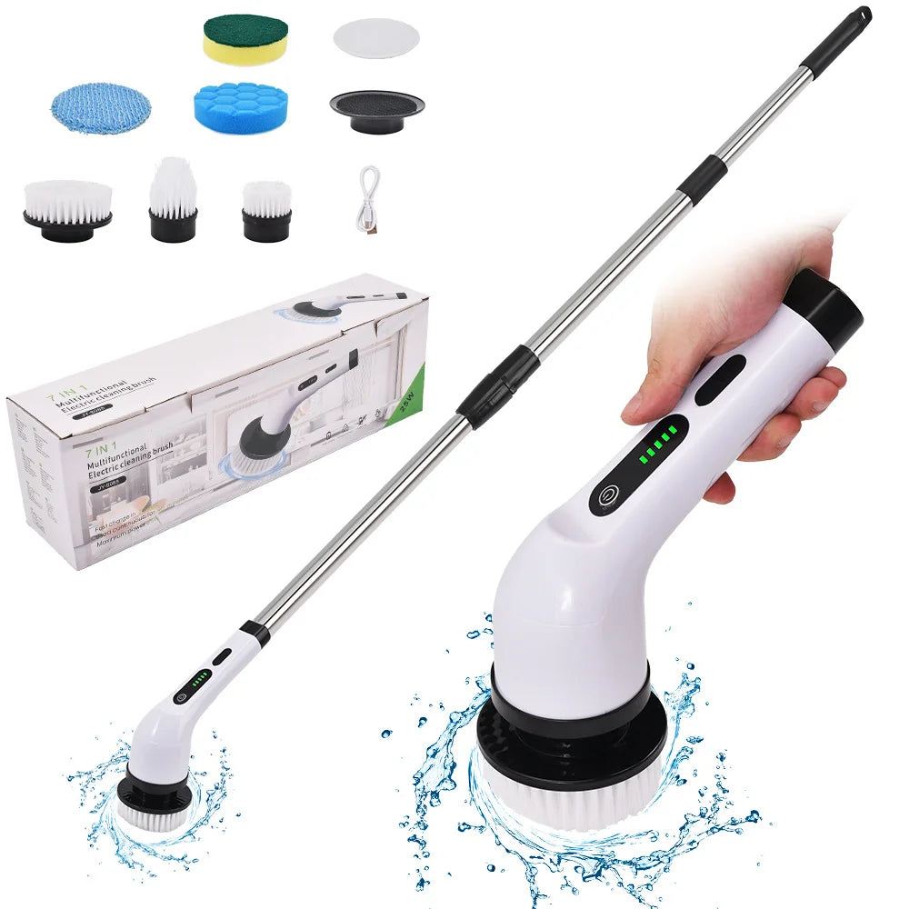 Scrubora™ Cordless Spin Scrubber