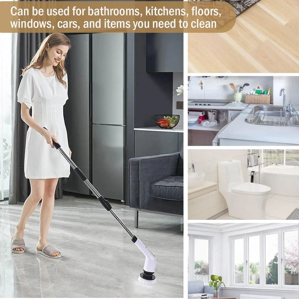 Scrubora™ Cordless Spin Scrubber